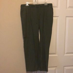 Canvas material pants